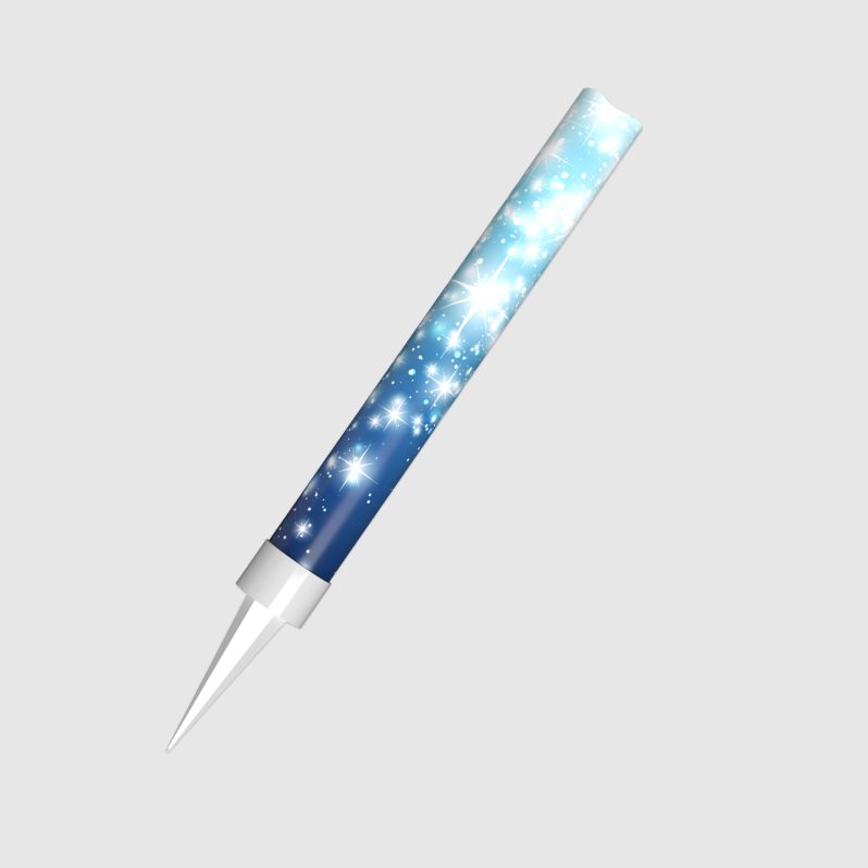 A single 1.4G ice fountain candle suitable for indoor parties and cake decorations.